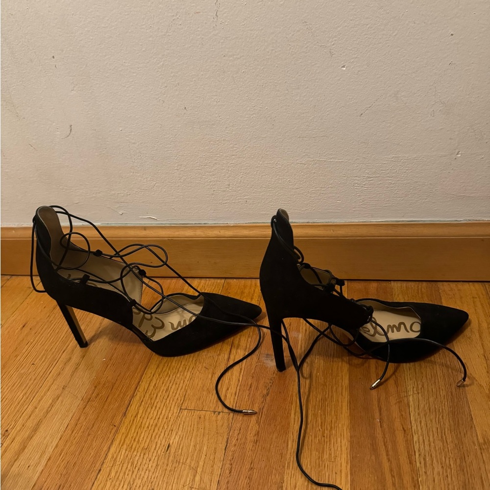 Sam Edelman Lace Up Heels - Picture 3 of 4